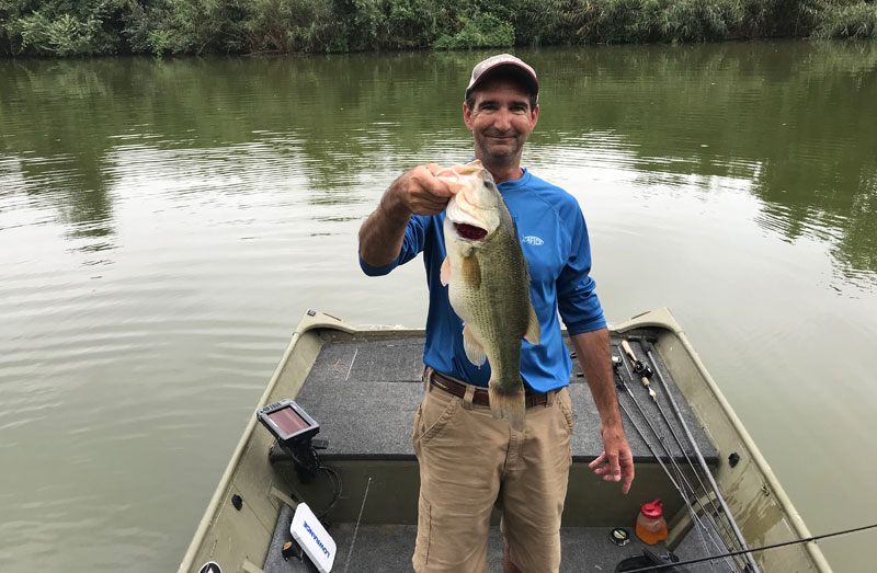 Survey proves water flow affects growth rates in largemouth, spotted bass
