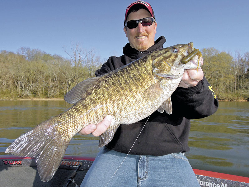 Trophy smallmouth fishing