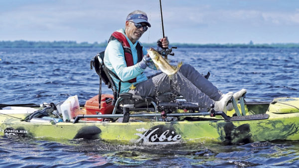 Killer combination: Live shrimp, kayaks and speckled trout
